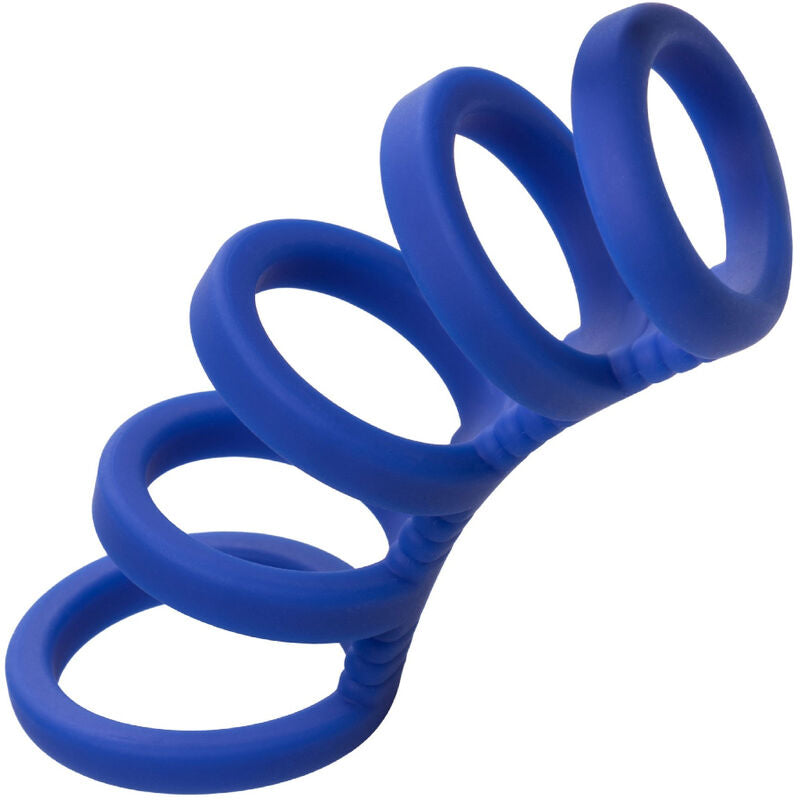 CALEXOTICS - CAGE À PÉNIS ADMIRAL XTREME BLEU