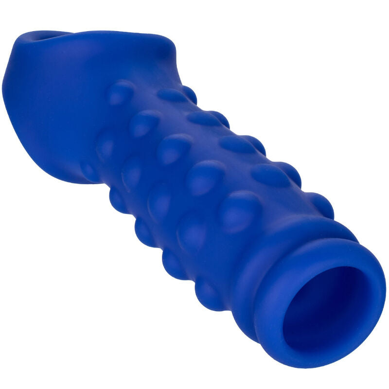 CALEXOTICS - MANCHON DE PÉNIS EN SILICONE LIQUIDE PERLÉ ADMIRAL BLEU