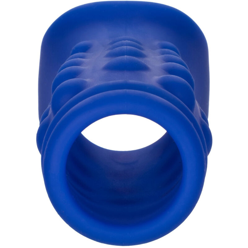 CALEXOTICS - MANCHON DE PÉNIS EN SILICONE LIQUIDE PERLÉ ADMIRAL BLEU
