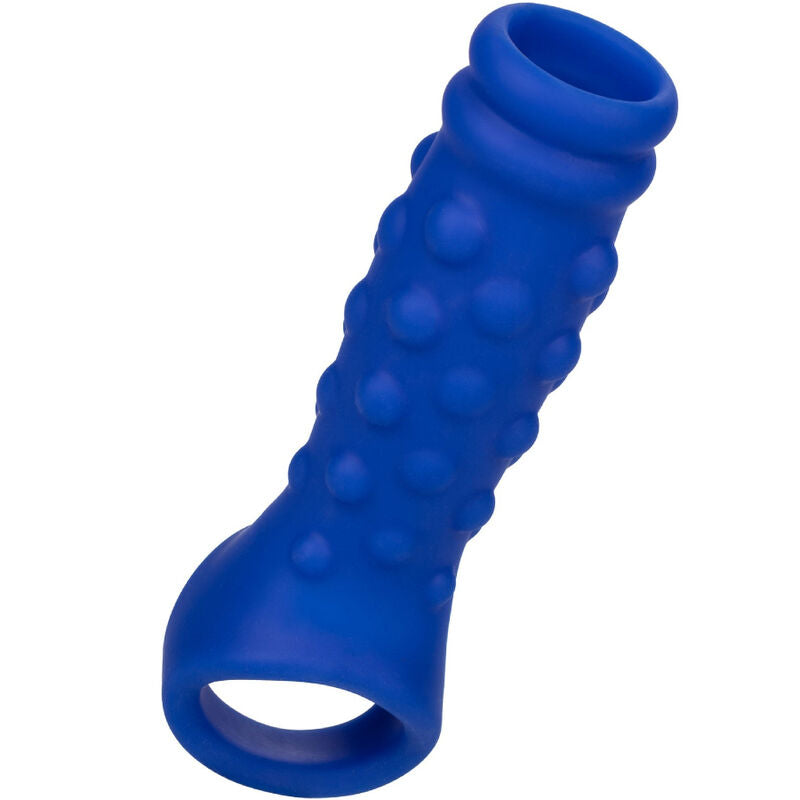 CALEXOTICS - MANCHON DE PÉNIS EN SILICONE LIQUIDE PERLÉ ADMIRAL BLEU