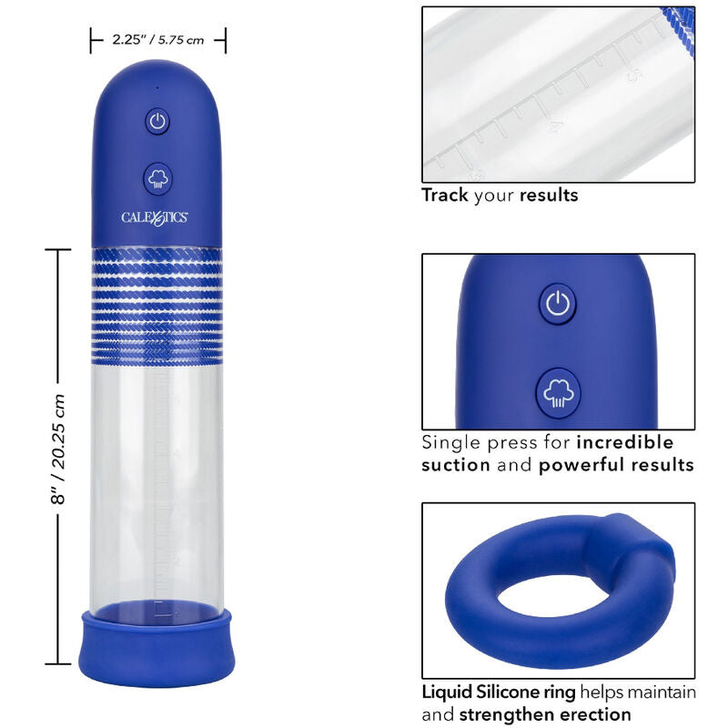 CALEXOTICS - KIT DE POMPE D'ÉRECTION RECHARGEABLE ADMIRAL