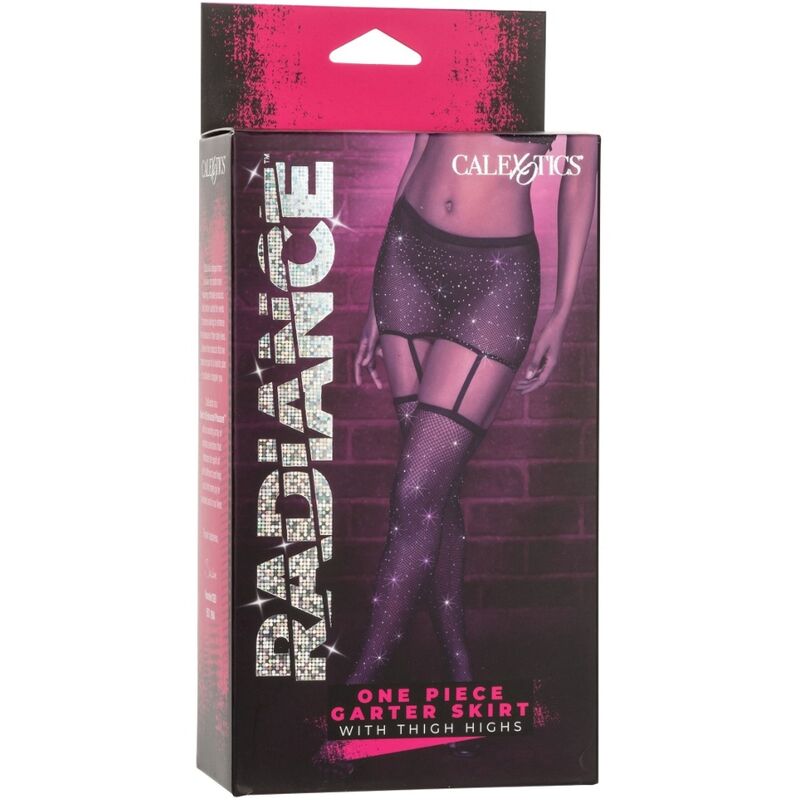 CALEXOTICS - JUPE JARRETELLES RADIANCE LONGUEUR CUISSE