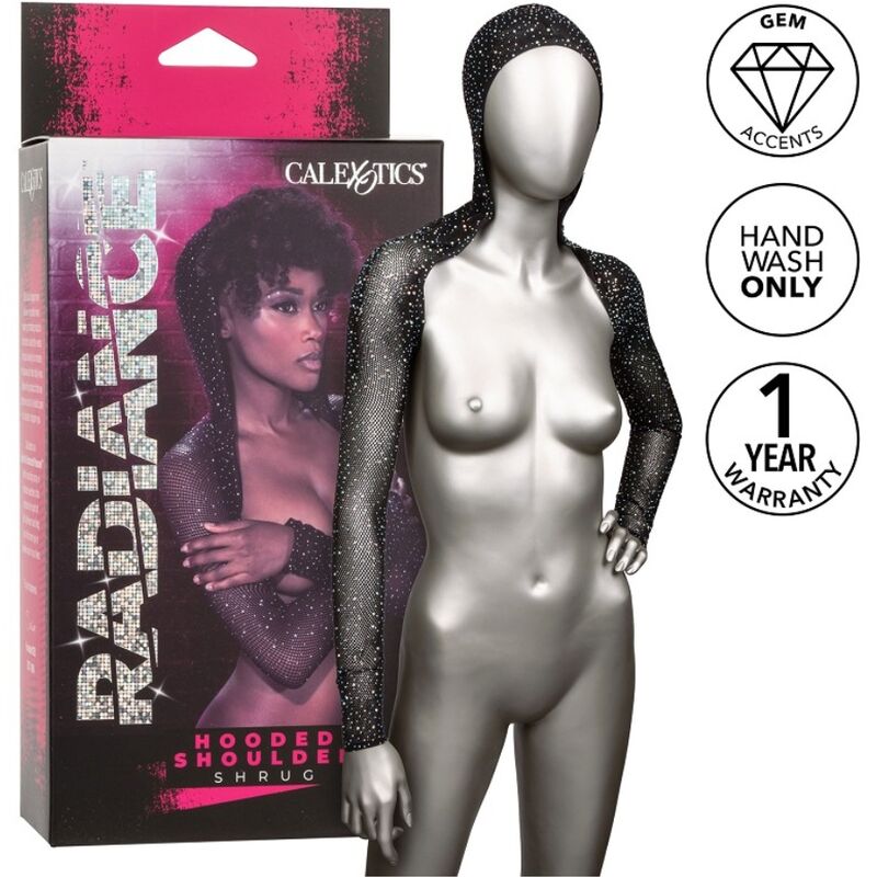 CALEXOTICS - HAUT À CAPUCHE RADIANCE AVEC STRASS