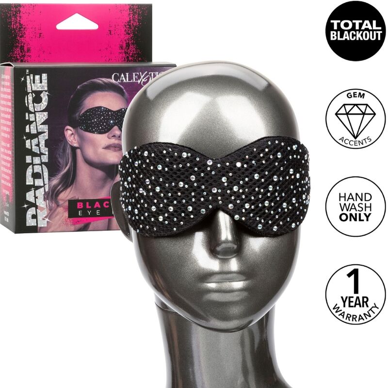 CALEXOTICS - MASQUE POUR LES YEUX OPAQUE RADIANCE STRASS