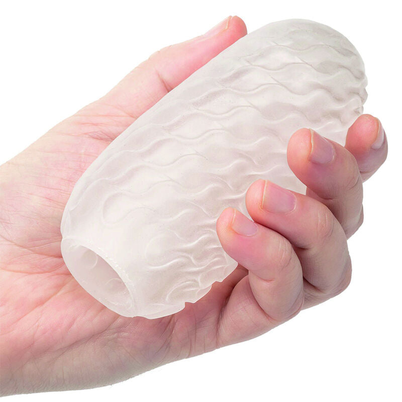CALEXOTICS - BOUNDLESS STROKER SOFT RÉVERSIBLE GRIS
