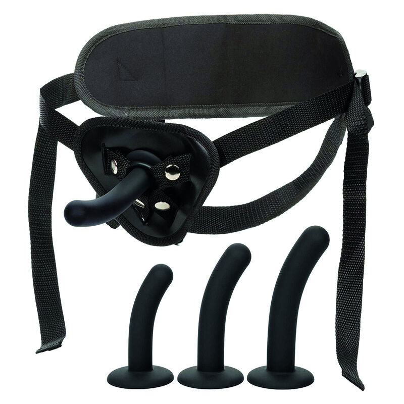CALEXOTICS - KIT DE HARNAIS EN SILICONE COURBÉ BOUNDLESS