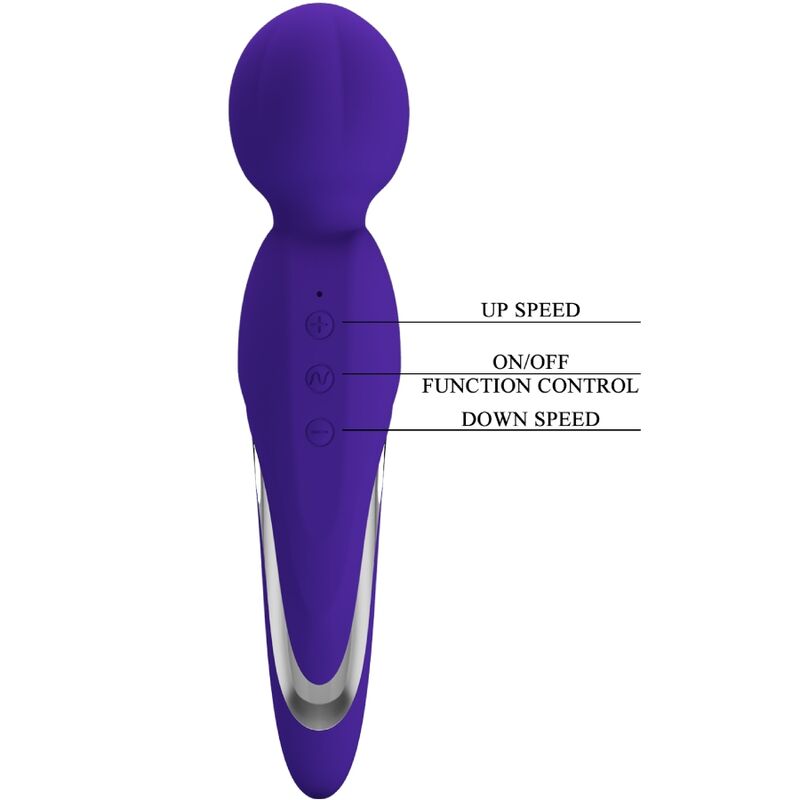 PRETTY LOVE - WALTER VIBRATING WAND VIOLET