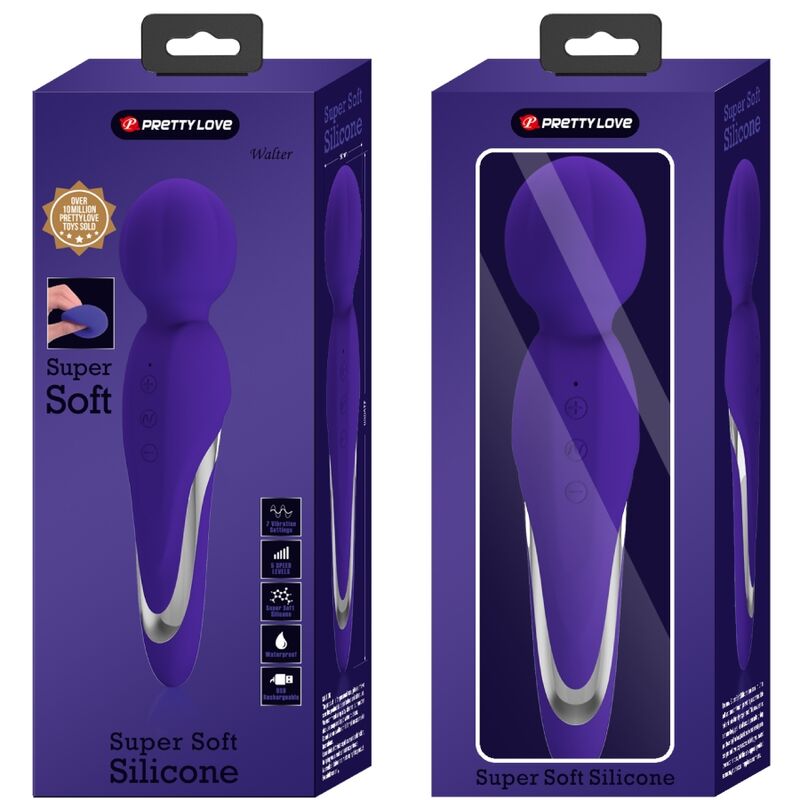 PRETTY LOVE - WALTER VIBRATING WAND VIOLET