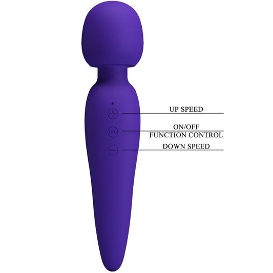 PRETTY LOVE - MASSEUR MEREDITH 12 MODES DE VIBRATION LILAS