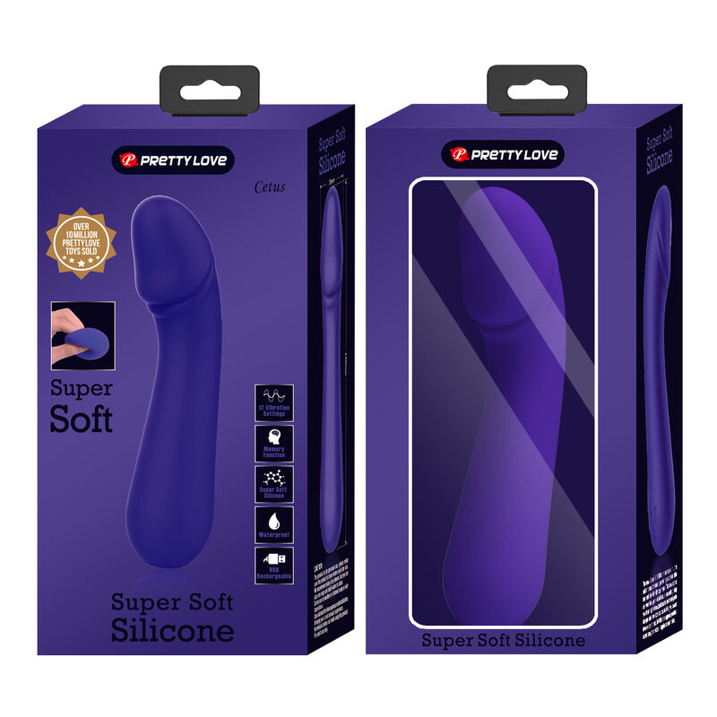 PRETTY LOVE - VIBRATEUR CETUS RECHARGEABLE LILAS