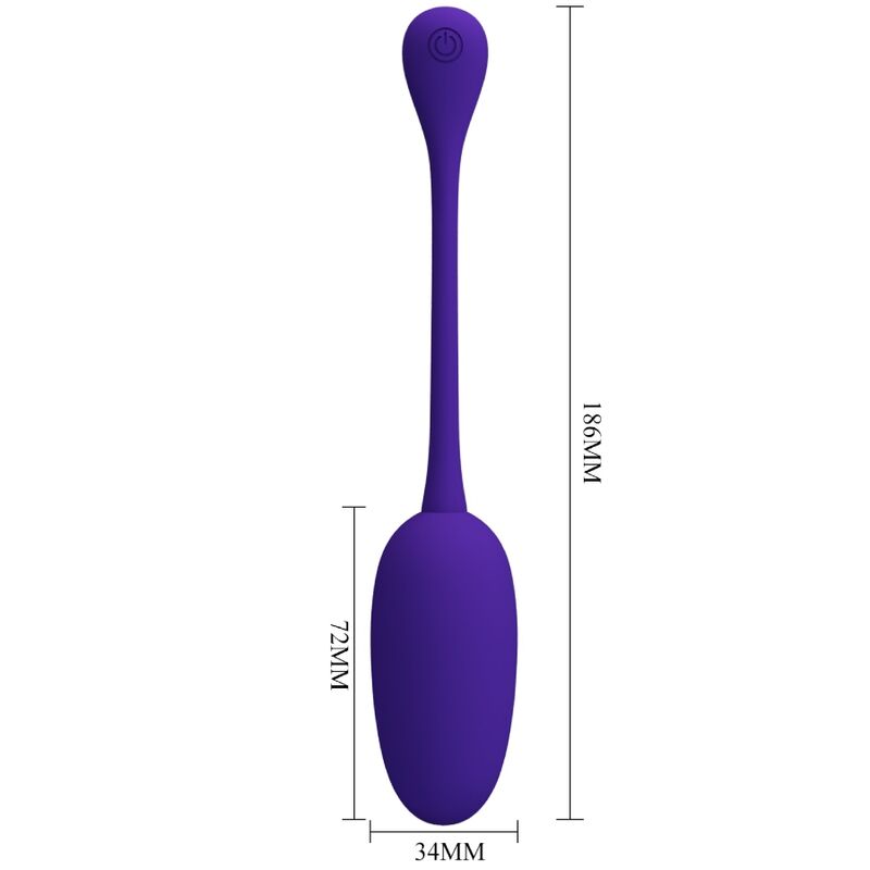 PRETTY LOVE - ŒUF VIBRANT RECHARGEABLE KNUCKER LILAS