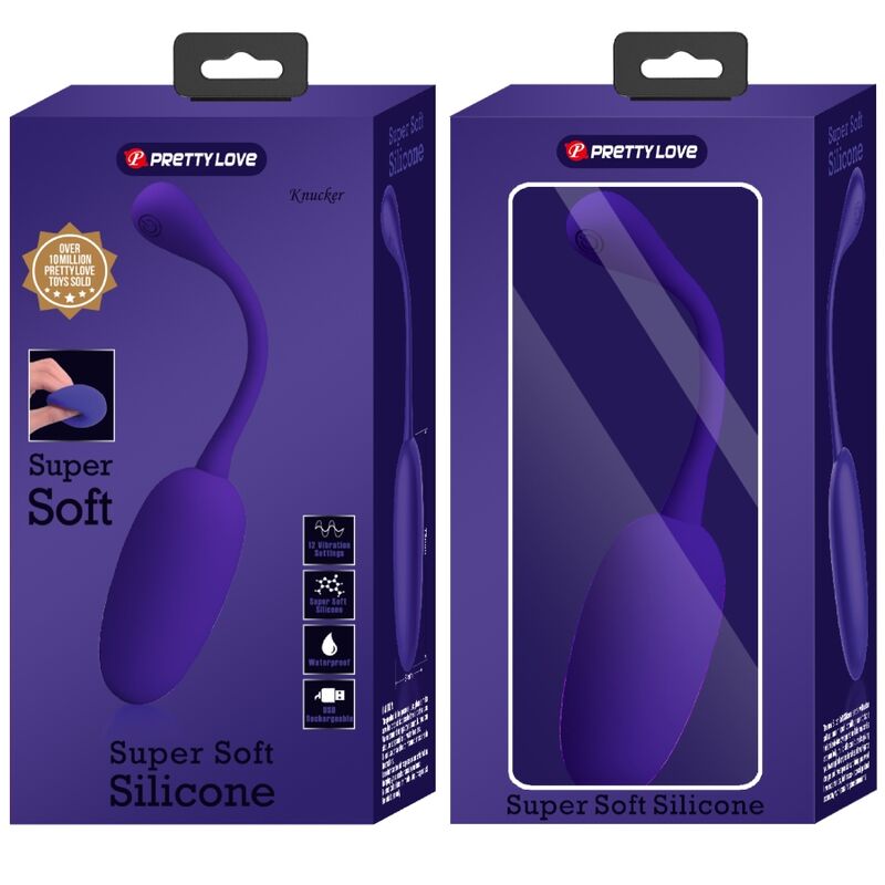 PRETTY LOVE - ŒUF VIBRANT RECHARGEABLE KNUCKER LILAS