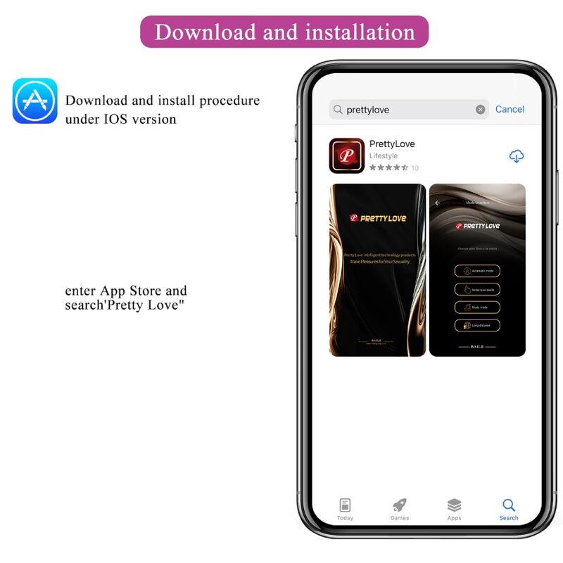 PRETTY LOVE - JAYLEEN VIBRATEUR APPLICATION TÉLÉCOMMANDE LILAS