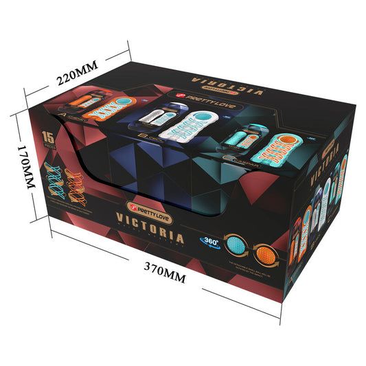 PRETTY LOVE - VICTORIA MASTURBATEUR 15 UNITÉS