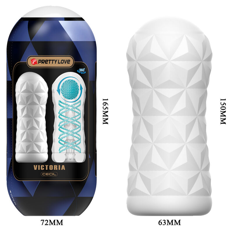 PRETTY LOVE - VICTORIA MASTURBATEUR 15 UNITÉS