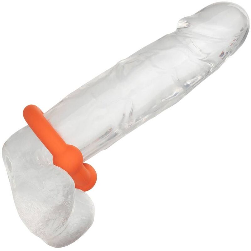 CALEXOTICS - BAGUE ORANGE DOUBLE BOULE ALPHA