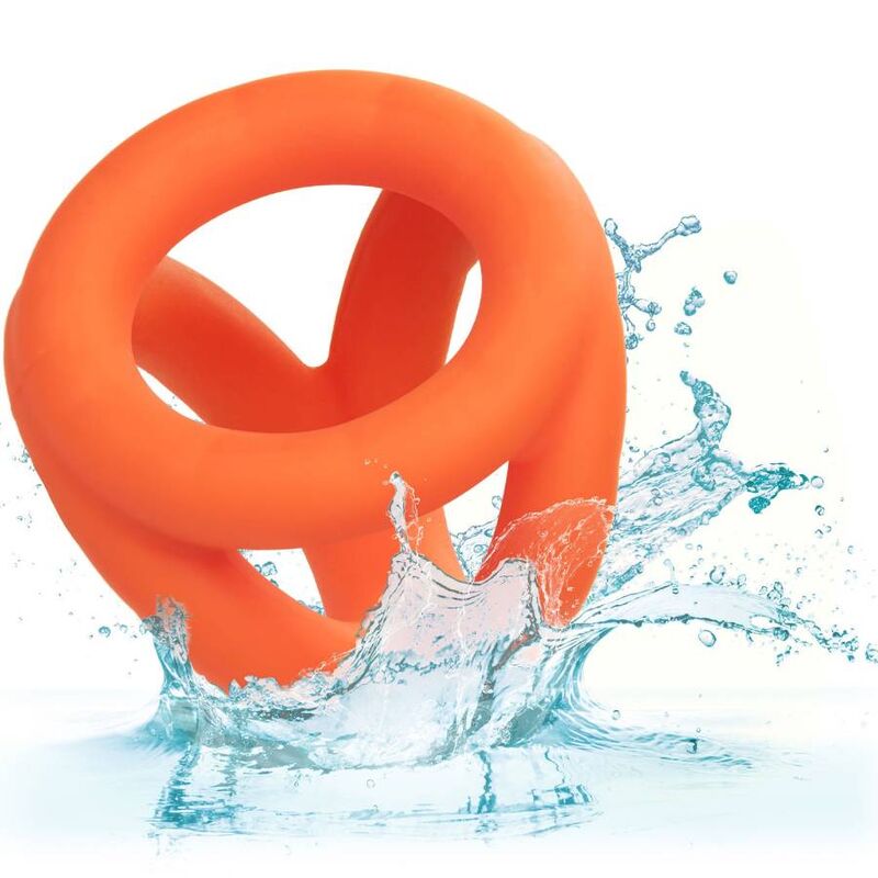 CALEXOTICS - BAGUE ALPHA TRIPLE ORANGE