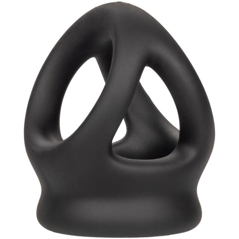CALEXOTICS - BAGUE DOUBLE CAGE ALPHA NOIRE