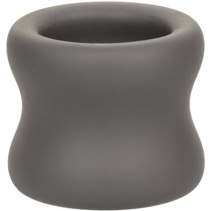 CALEXOTICS - ANNEAU D'EXTENSION DOUBLE SCROTUM ALPHA NOIR