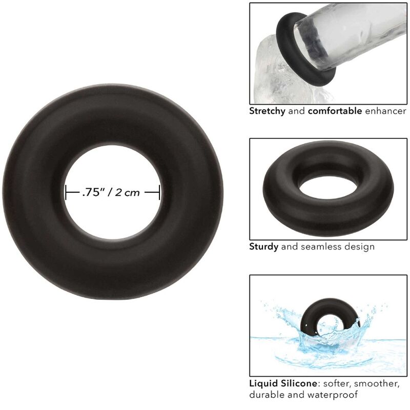 CALEXOTICS - ALPHA RING PROLONG MOYEN NOIR