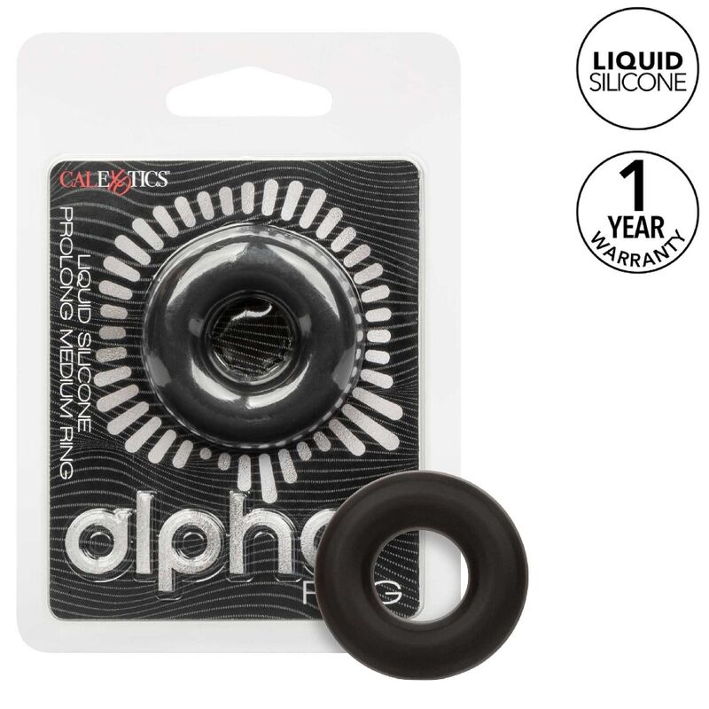 CALEXOTICS - ALPHA RING PROLONG MOYEN NOIR