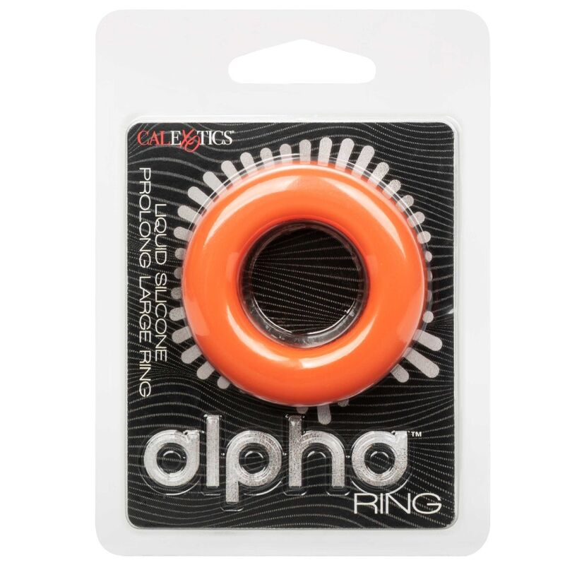 CALEXOTICS - ANNEAU ALPHA PROLONGÉ GRAND ORANGE
