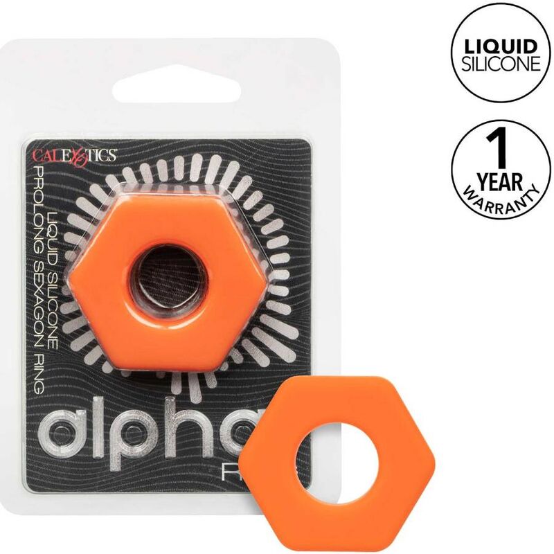 CALEXOTICS - BAGUE PROLONGATRICE ALPHA ORANGE SEXGONO