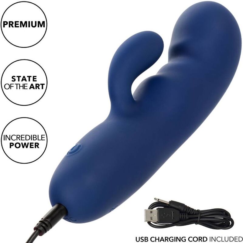 CALEXOTICS - DUO CACHEMIRE SOIE BLEU