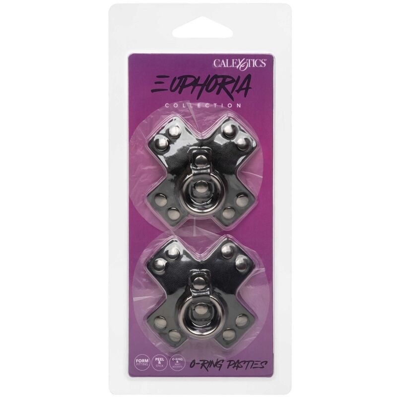 CALEXOTICS - Protège-tétons EUPHORIA avec joint torique noir