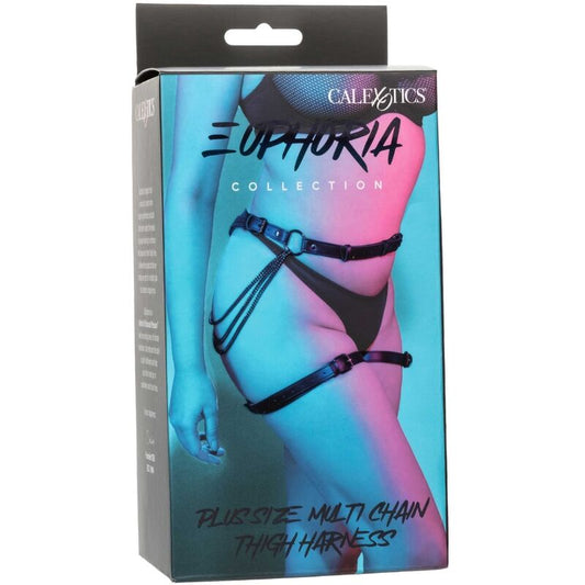 CALEXOTICS - EUPHORIA THIGH HARNESS CHAIN PLUS SIZE