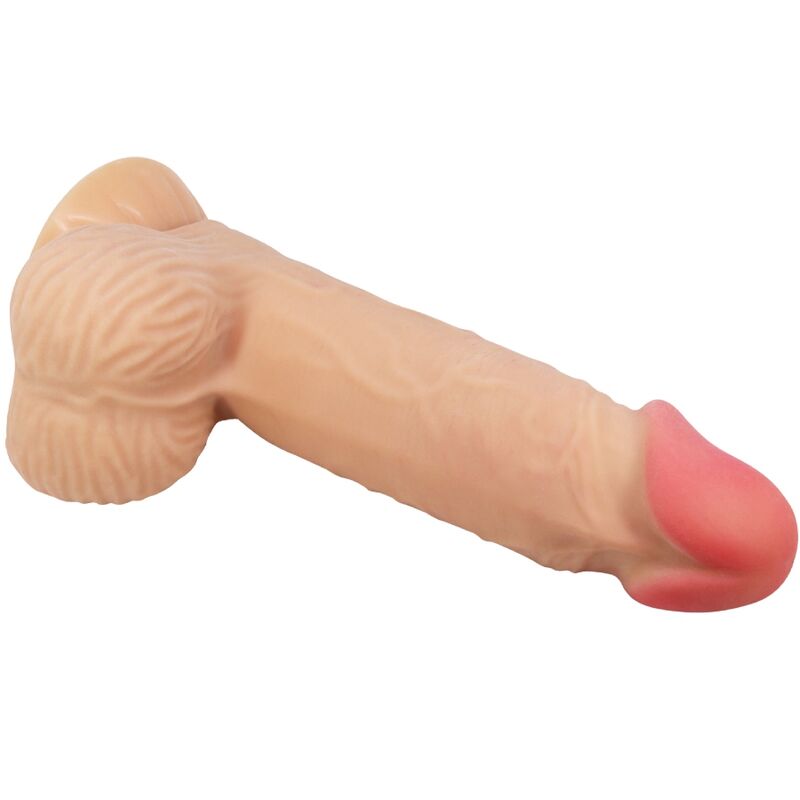 PRETTY LOVE - SÉRIE PEAU COULISSANTE GODE RÉALISTE AVEC VENTOUSE PEAU COULISSANTE 20,6 CM