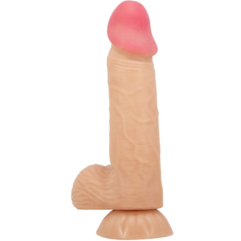 PRETTY LOVE - SÉRIE PEAU COULISSANTE GODE RÉALISTE AVEC VENTOUSE PEAU COULISSANTE 20,6 CM