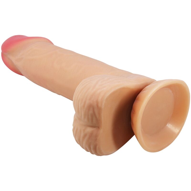 PRETTY LOVE - SÉRIE PEAU COULISSANTE GODE RÉALISTE AVEC VENTOUSE PEAU COULISSANTE 20,6 CM