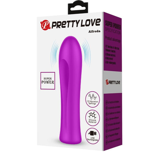 PRETTY LOVE - VIBRATEUR VIOLET SUPER PUISSANT ALFREDA