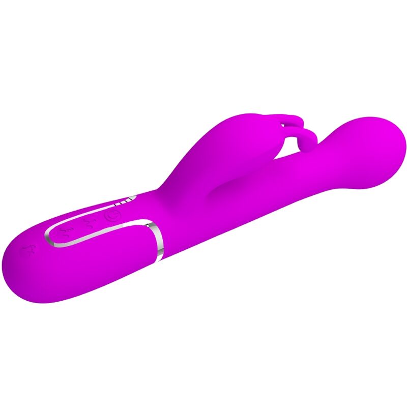 PRETTY LOVE - DEJON 3-IN-1 MULTIFUNCTION RABBIT VIBRATOR VIOLET