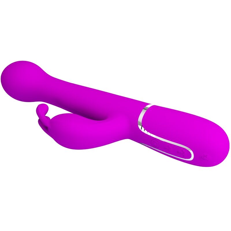 PRETTY LOVE - DEJON 3-IN-1 MULTIFUNCTION RABBIT VIBRATOR VIOLET