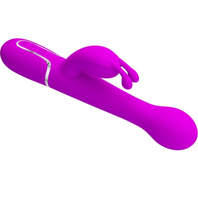PRETTY LOVE - DEJON 3-IN-1 MULTIFUNCTION RABBIT VIBRATOR VIOLET