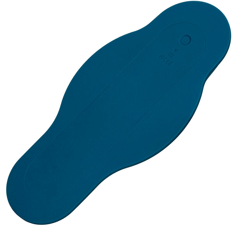 CALEXOTICS - RIDER DOUBLE MOTEUR MASSAGER TÉLÉCOMMANDE BLEU