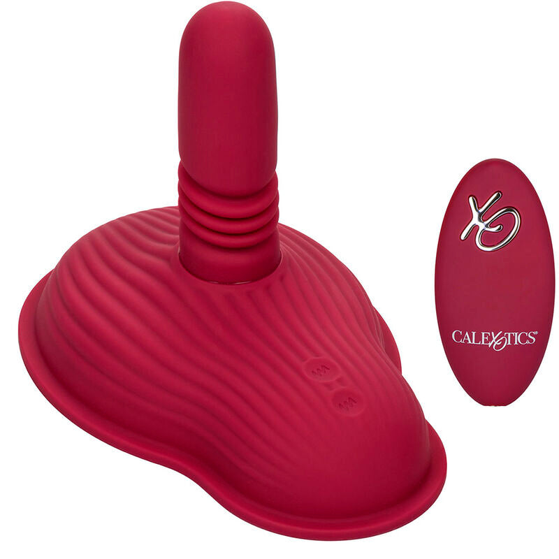 CALEXOTICS - RIDER DOUBLE MOTEUR MASSEUR TÉLÉCOMMANDE ROUGE