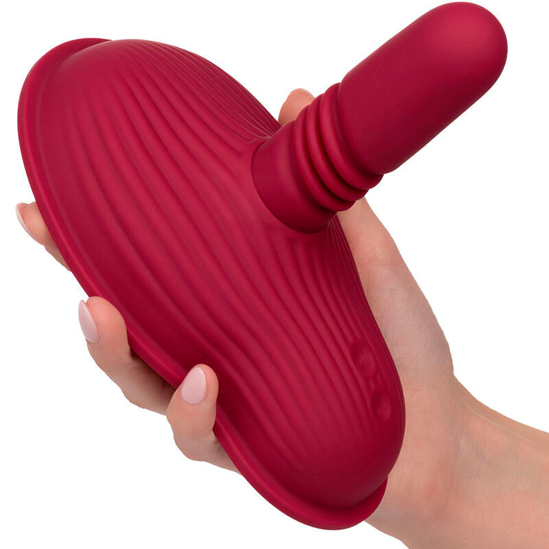 CALEXOTICS - RIDER DOUBLE MOTEUR MASSEUR TÉLÉCOMMANDE ROUGE