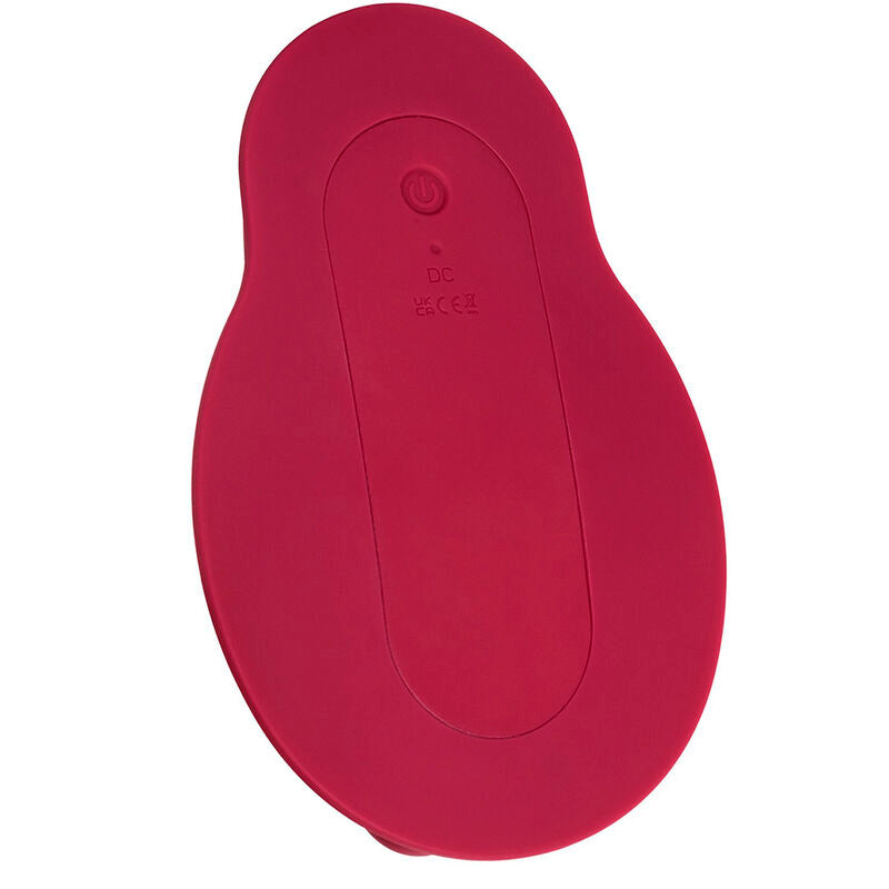 CALEXOTICS - RIDER DOUBLE MOTEUR MASSEUR TÉLÉCOMMANDE ROUGE