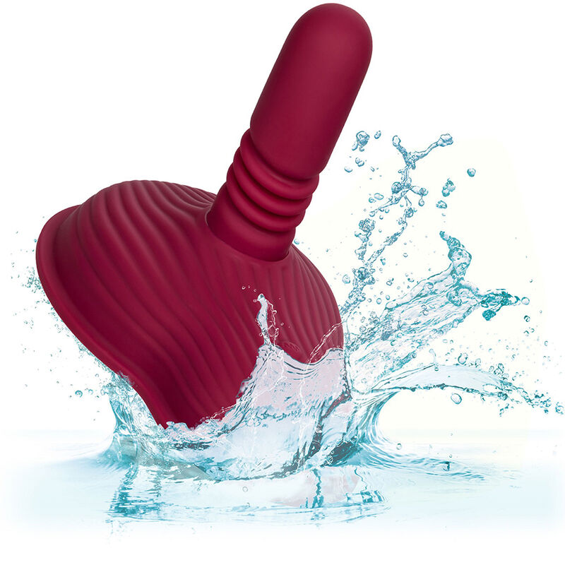 CALEXOTICS - RIDER DOUBLE MOTEUR MASSEUR TÉLÉCOMMANDE ROUGE