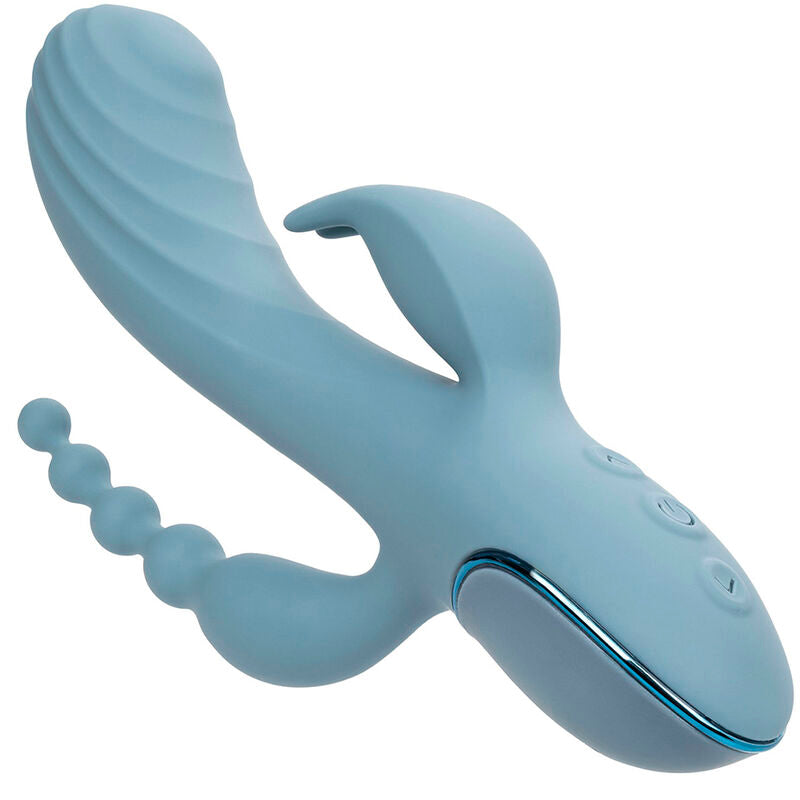 CALEXOTICS - GREY ECSTASY TRIPLE VIBRATOR