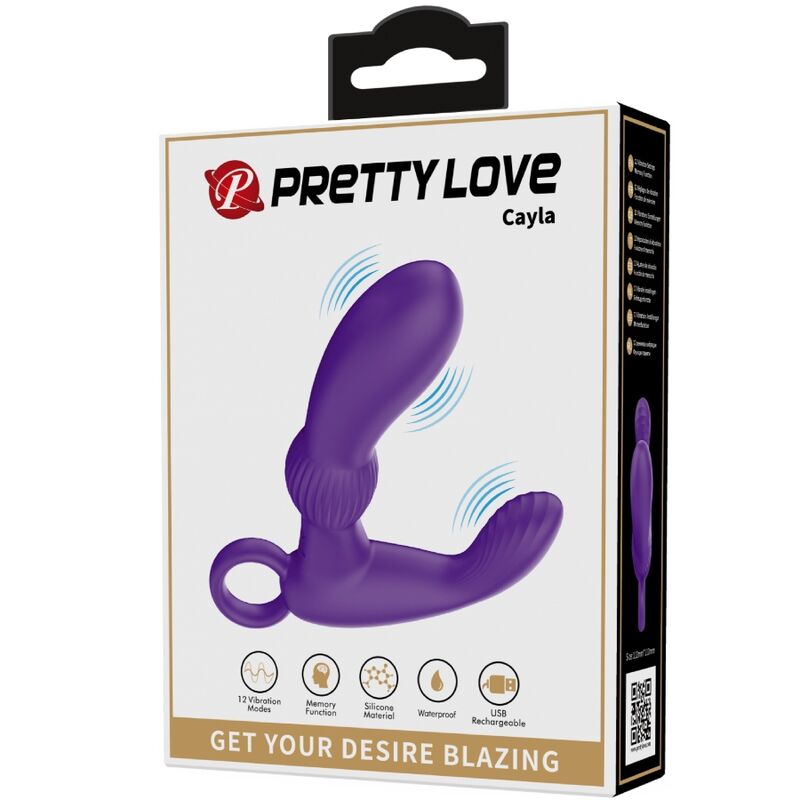 PRETTY LOVE - MASSEUR ANAL VIBRANT CAYLA LILAC