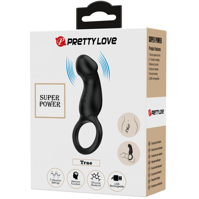 PRETTY LOVE - LIVRÉ AVEC BAGUE ET VIBRATEUR NOIR