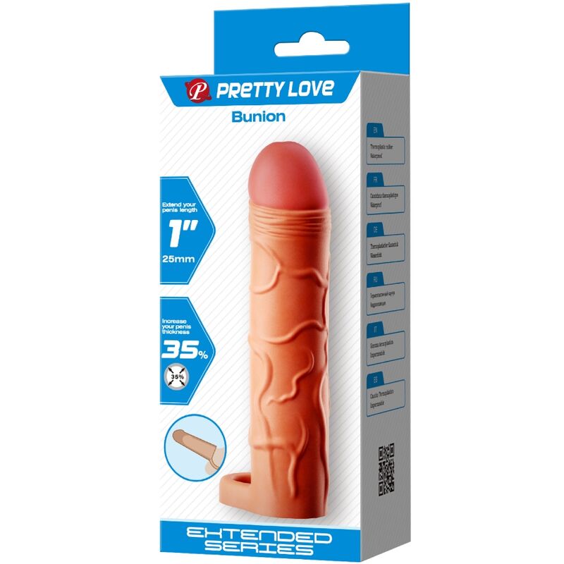 PRETTY LOVE - EXTENSION DE PÉNIS NATURELLE POUR OIGNON