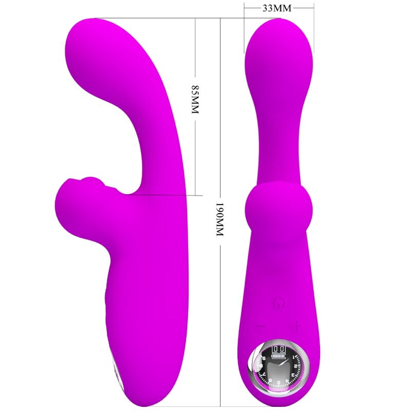 PRETTY LOVE - Vibromasseur stimulateur violet Skylar