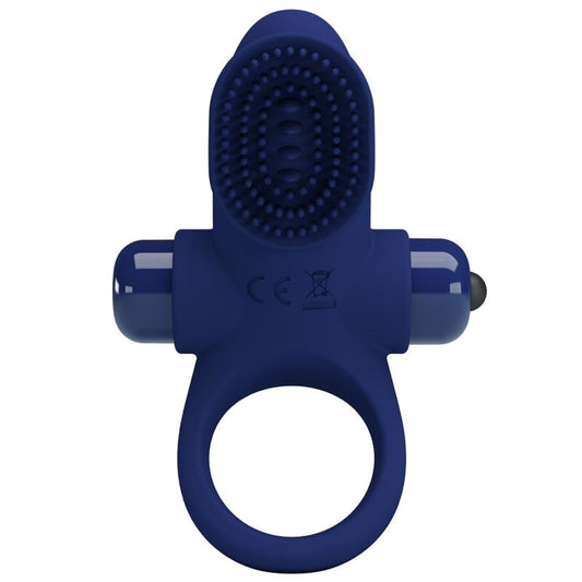 PRETTY LOVE - BAGUE PALLE AVEC VIBRATION BLEUE