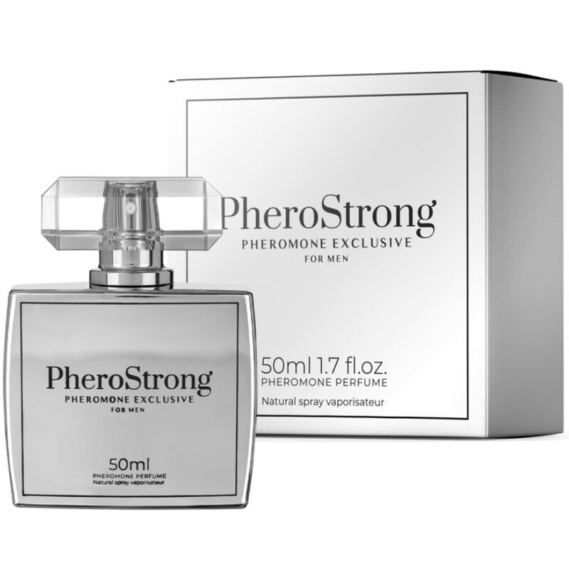 PHEROSTRONG - PARFUM EXCLUSIF AUX PHÉROMONES POUR HOMMES 50 ML