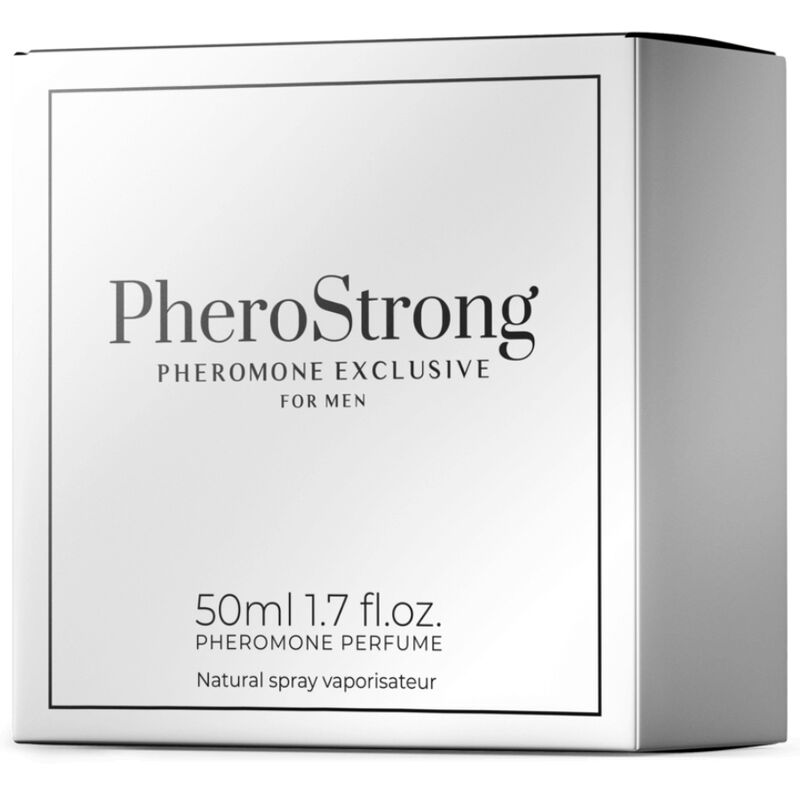 PHEROSTRONG - PARFUM EXCLUSIF AUX PHÉROMONES POUR HOMMES 50 ML